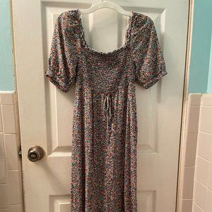 Wild Fable XS Floral Print Maxi Dress